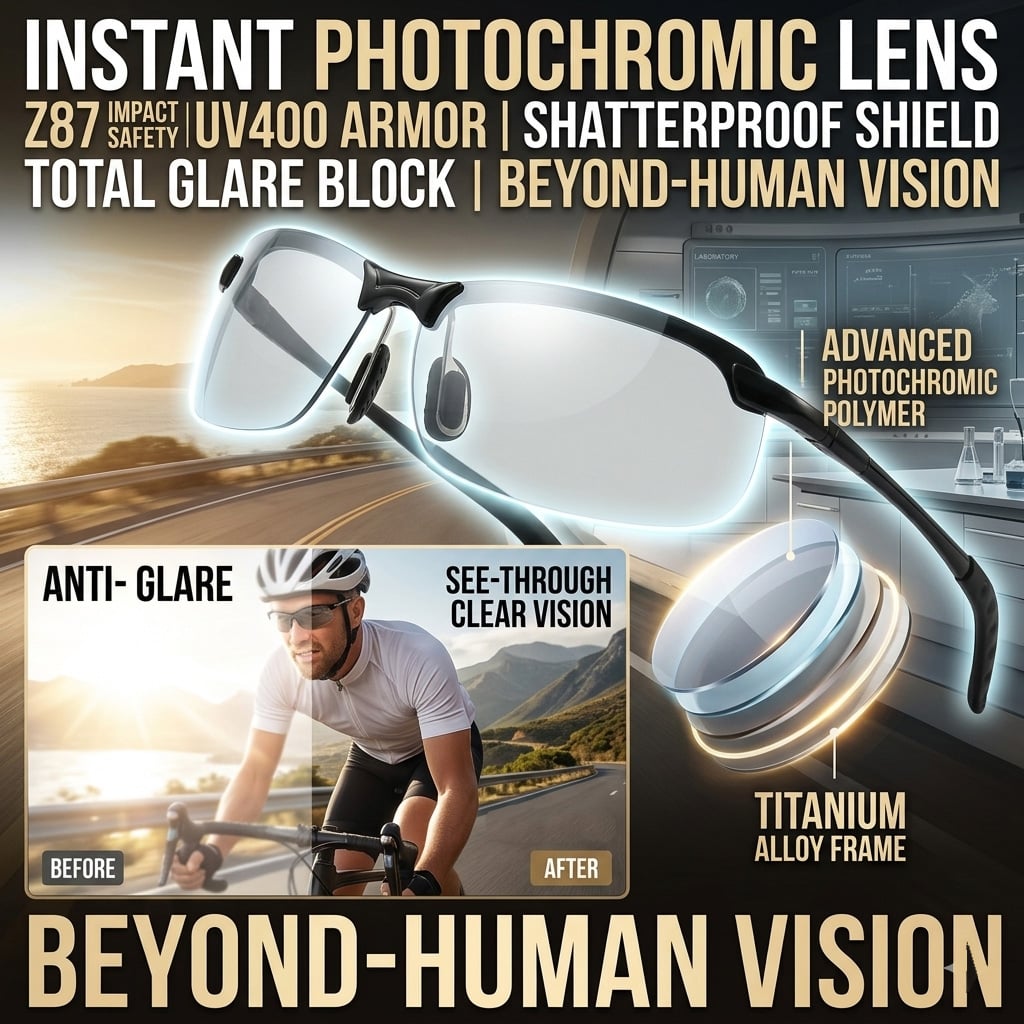 🕶️🕶️ High-Tech Smart Glasses: Offering protection against UV rays and blue light, these glasses also feature anti-glare and anti-reflective properties. The frame is dust- and wind-resistant, while the lenses are impact-resistant and shatterproof. Specif