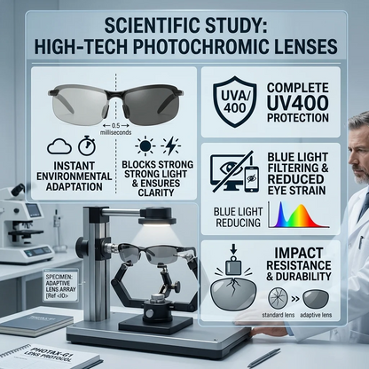 🕶️🕶️ High-Tech Smart Glasses: Offering protection against UV rays and blue light, these glasses also feature anti-glare and anti-reflective properties. The frame is dust- and wind-resistant, while the lenses are impact-resistant and shatterproof. Specif