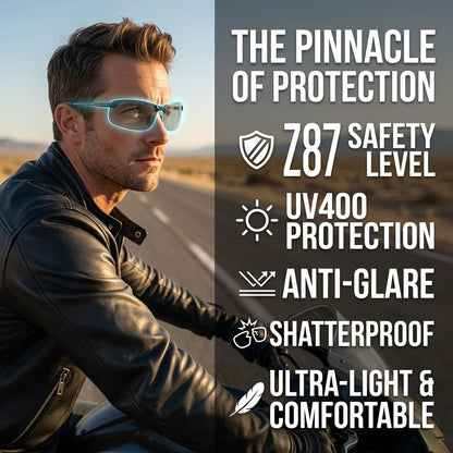 🕶️🕶️ High-Tech Smart Glasses: Offering protection against UV rays and blue light, these glasses also feature anti-glare and anti-reflective properties. The frame is dust- and wind-resistant, while the lenses are impact-resistant and shatterproof. Specif