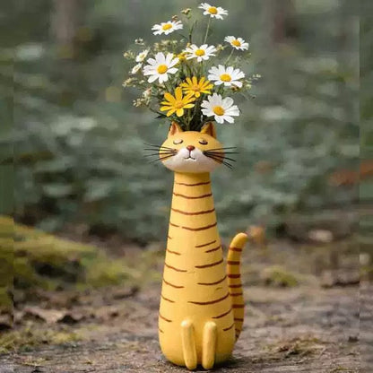🔥Last Day 50% OFF - 🐶🐱Handcrafted Quirky Dog And Cat Vase