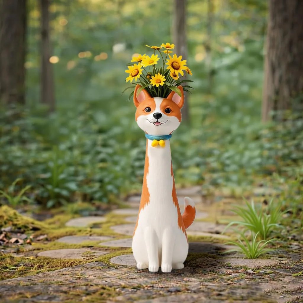 🔥Last Day 50% OFF - 🐶🐱Handcrafted Quirky Dog And Cat Vase