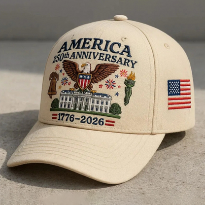 🔥 Father’s Day Sale - ❤️ U.S. Marine Corps 250th Anniversary Commemorative Embroidered Cap 🇺🇸