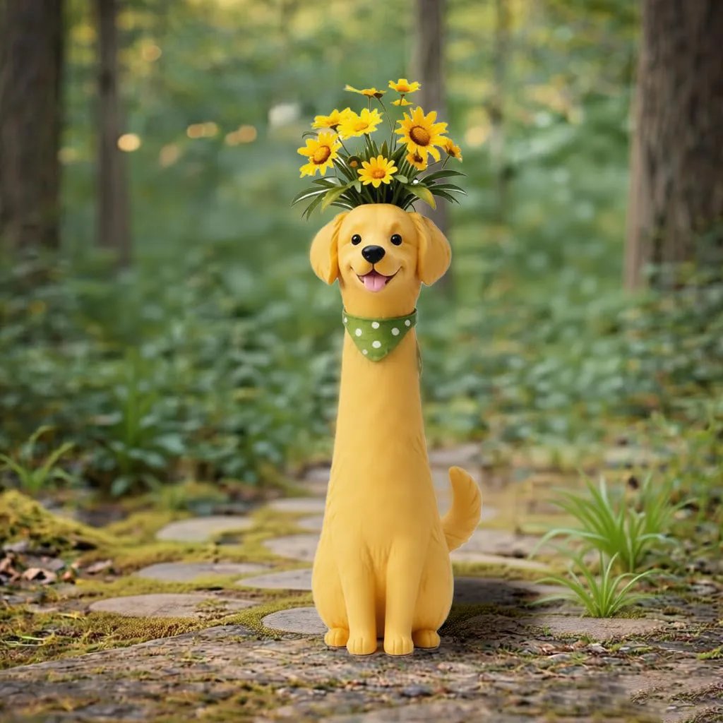 🔥Last Day 50% OFF - 🐶🐱Handcrafted Quirky Dog And Cat Vase